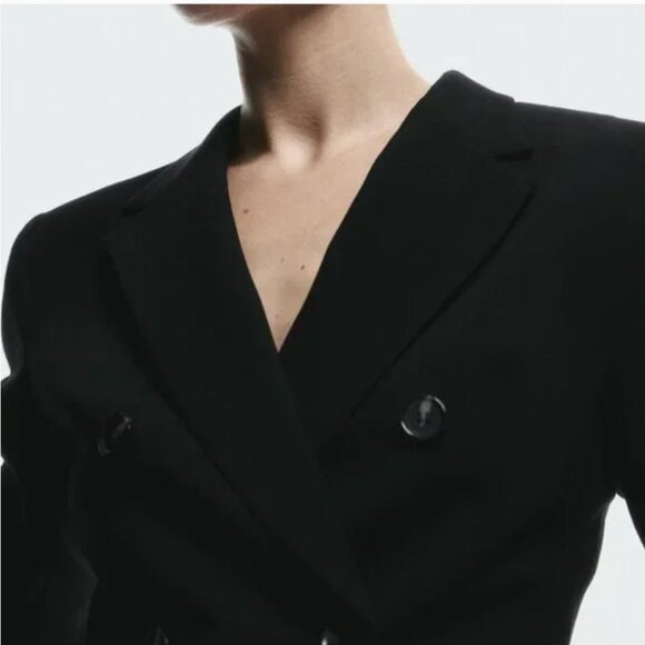 NWOT H&M Double Breasted Blazer - Picture 3 of 4